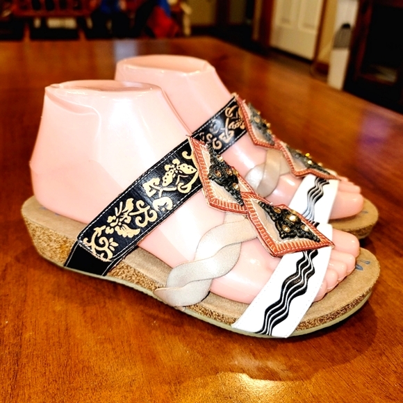 Elite by Corky's Shoes Elite By Corkys Crestview Tooled Leather